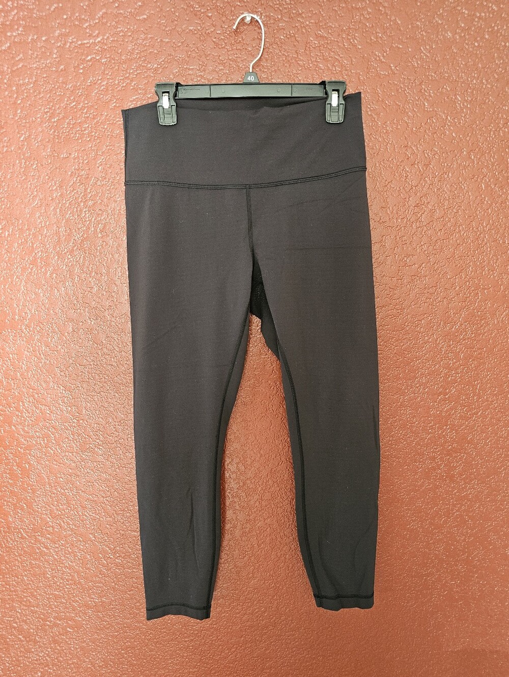 lululemon athletica Black High-Rise Capri Leggings